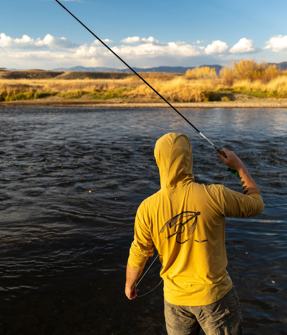 The Infamous Stringdusters x RepYourWater Banjo Fly Sun Hooded Sweatshirt