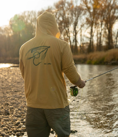 The Infamous Stringdusters x RepYourWater Banjo Fly Sun Hooded Sweatshirt