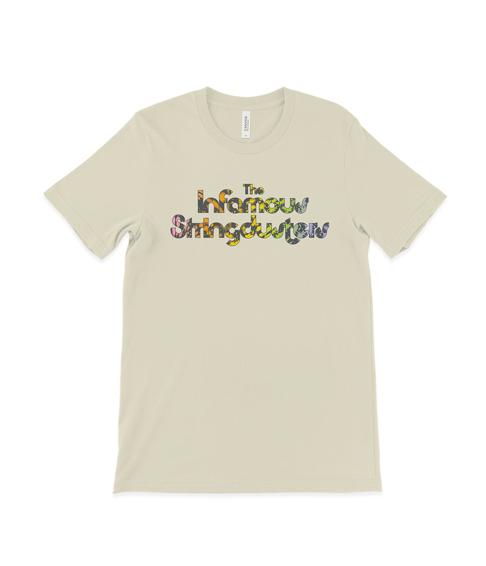 The Infamous Stringdusters Dye Logo Shirt *PREORDER SHIPS 10/15
