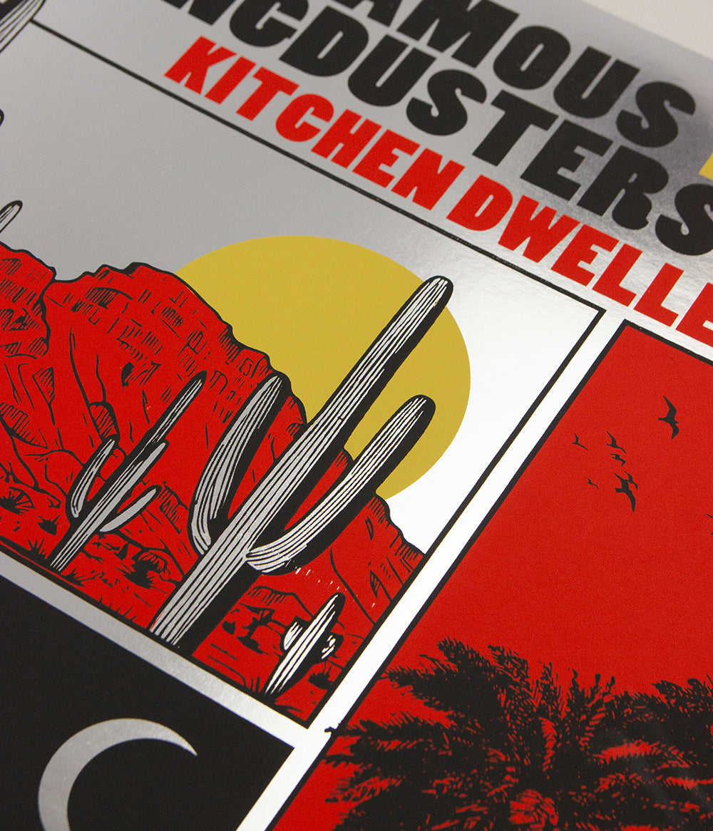 The Infamous Stringdusters Kitchen Dwellers Poster (Foil)