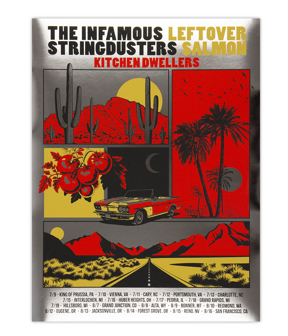 The Infamous Stringdusters Kitchen Dwellers Poster (Foil)