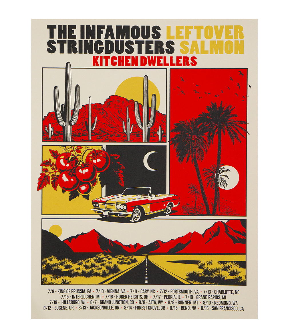The Infamous Stringdusters Kitchen Dwellers Poster