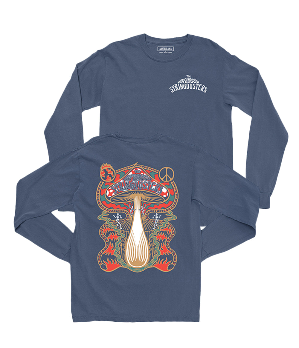 The Infamous Stringdusters Mushroom Longsleeve Shirt