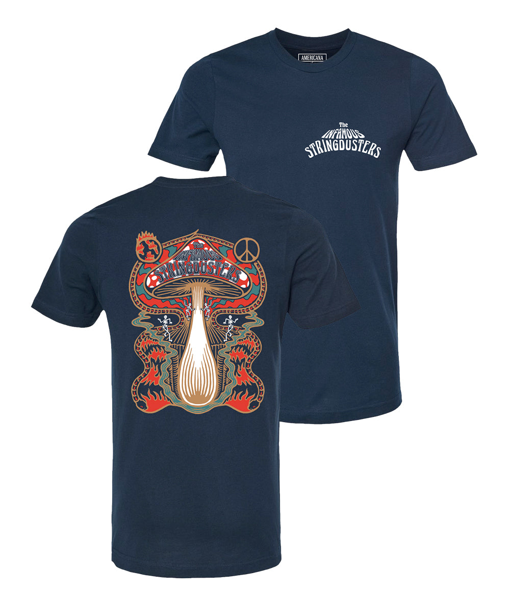 The Infamous Stringdusters Mushroom Shirt