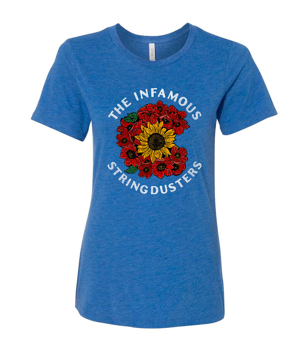The Infamous Stringdusters Flowers Womens Shirt