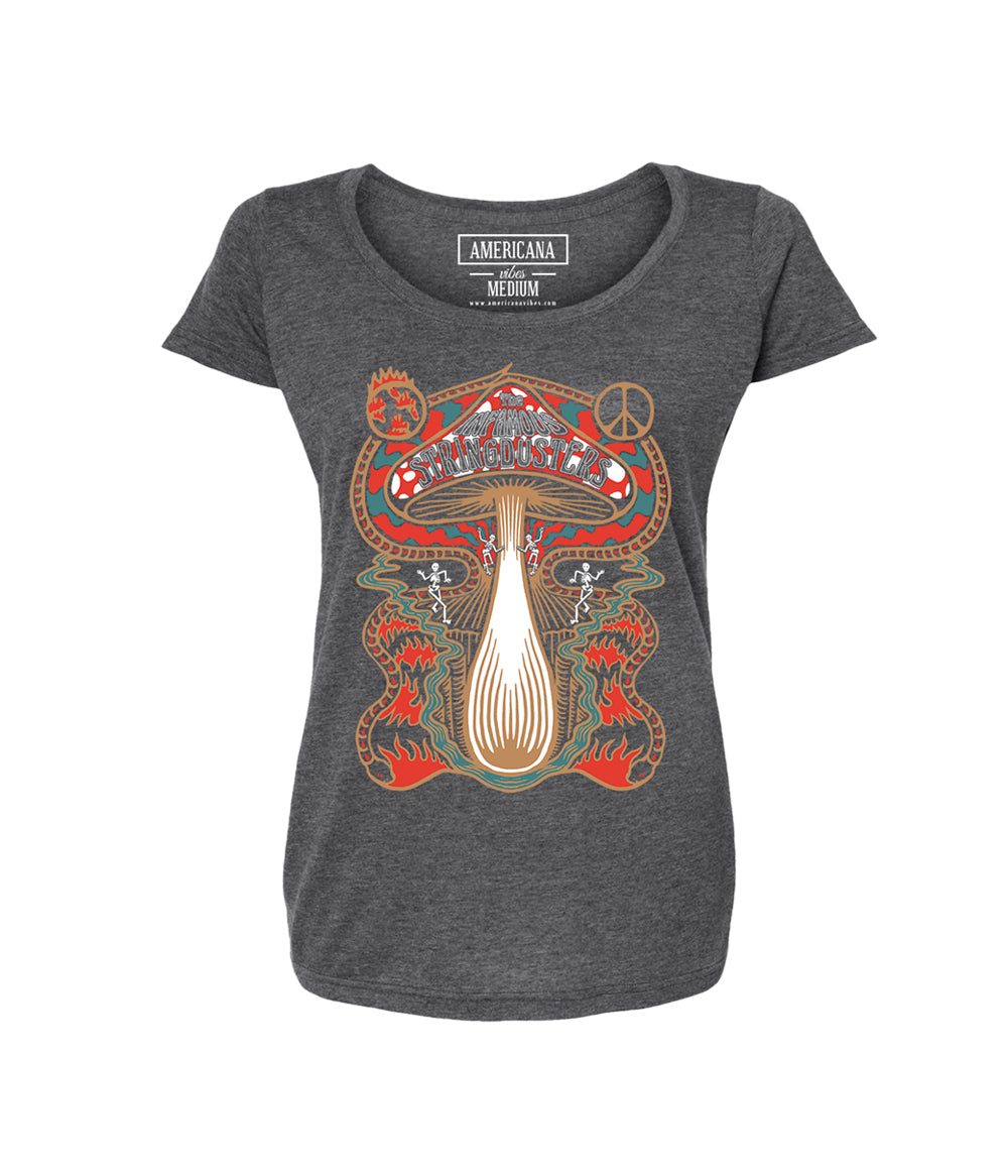 The Infamous Stringdusters Mushroom Womens Shirt
