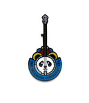 The Infamous Stringdusters x Nate Duval Panda Enamel Pin (Blue - Ltd to 400)