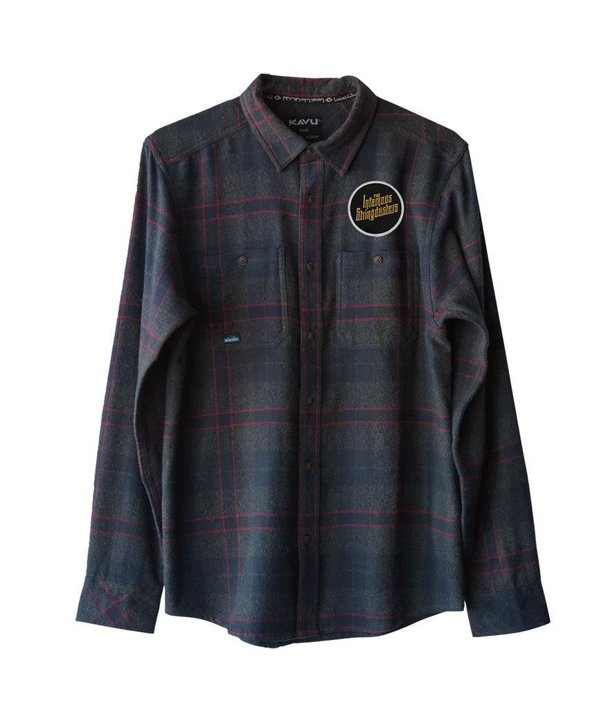 The Infamous Stringdusters KAVU Big Joe Flannel Shirt Heritage Vibes