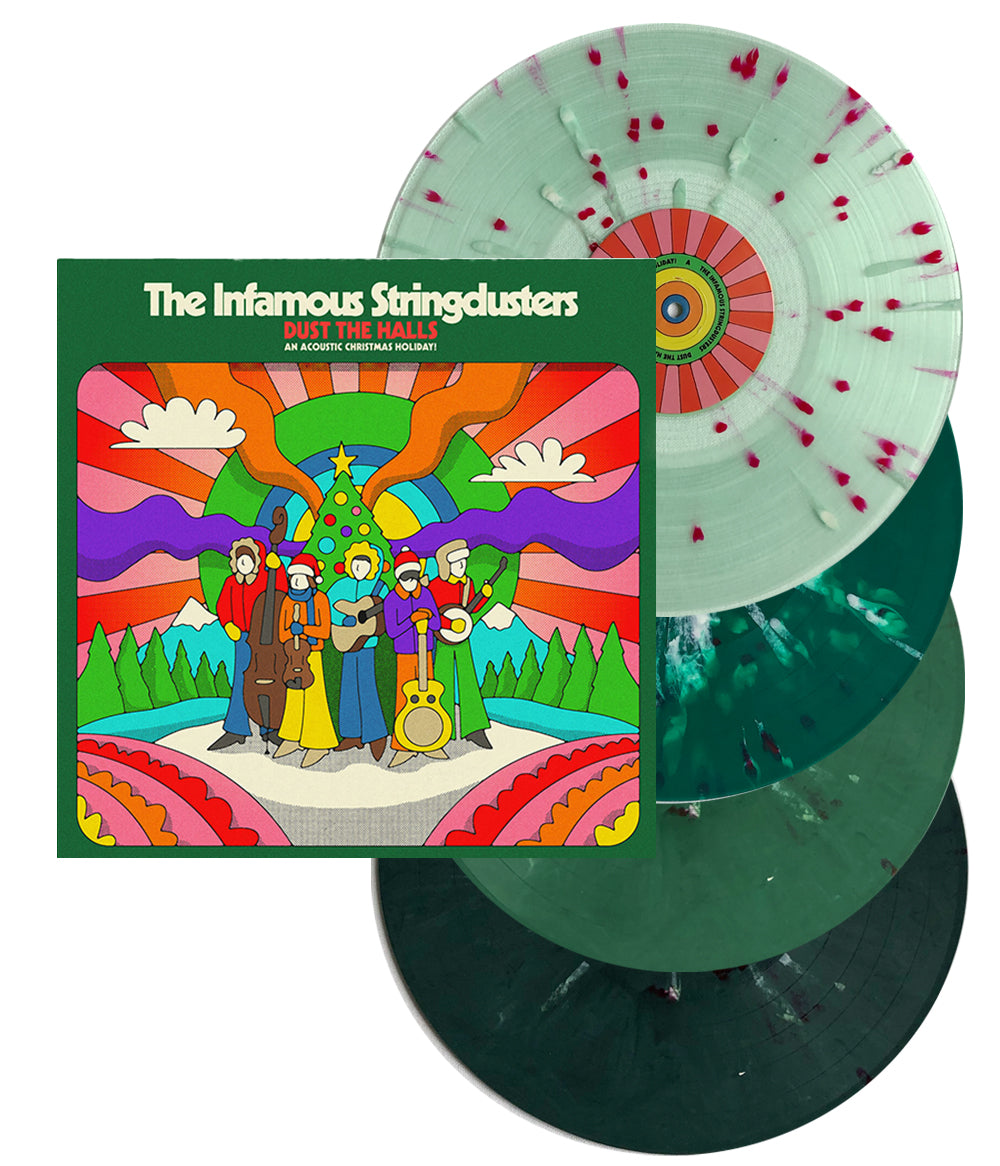 The Infamous Stringdusters Dust The Halls Vinyl (Surprise Holiday Color)
