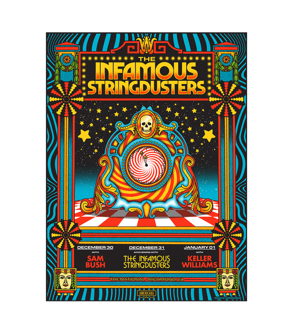 The Infamous Stringdusters NYE 2021 Poster
