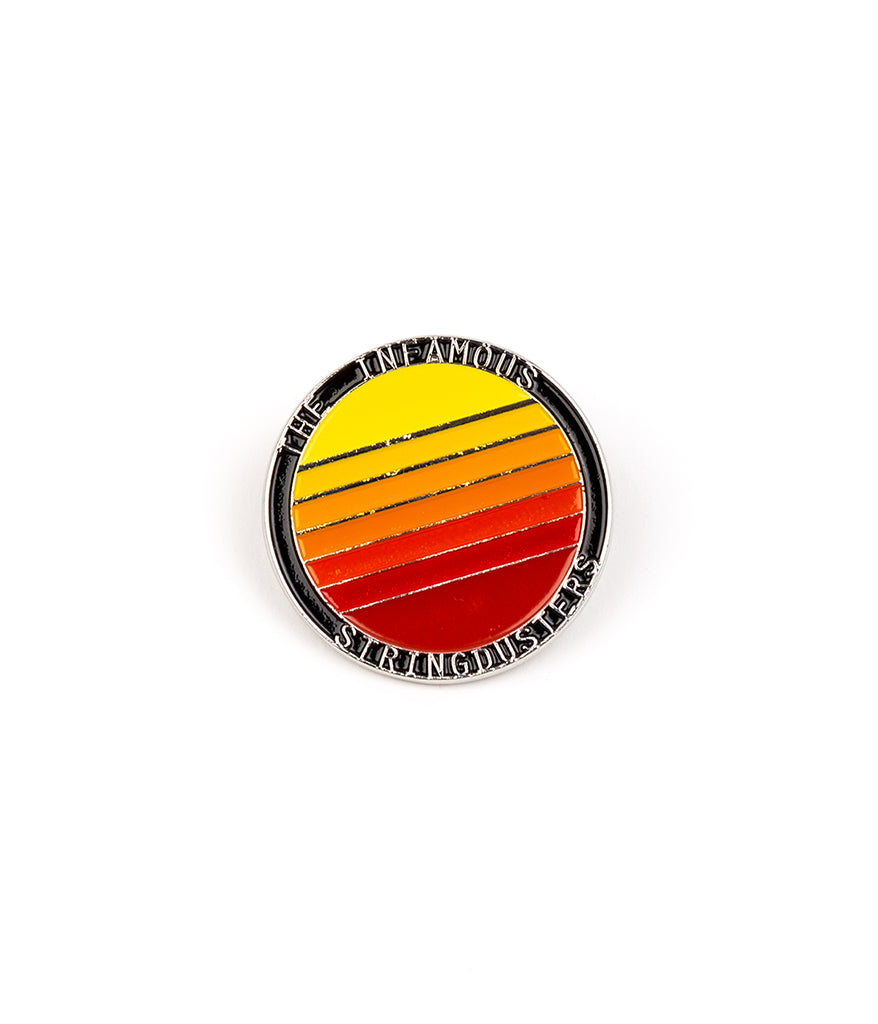 The Infamous Stringdusters Sunset Pin