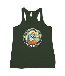 The Infamous Stringdusters We Can Be Free Womens Tank Top